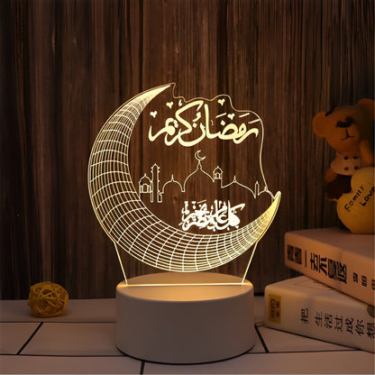 Lámpara Led 3D - Ramadan Kareem