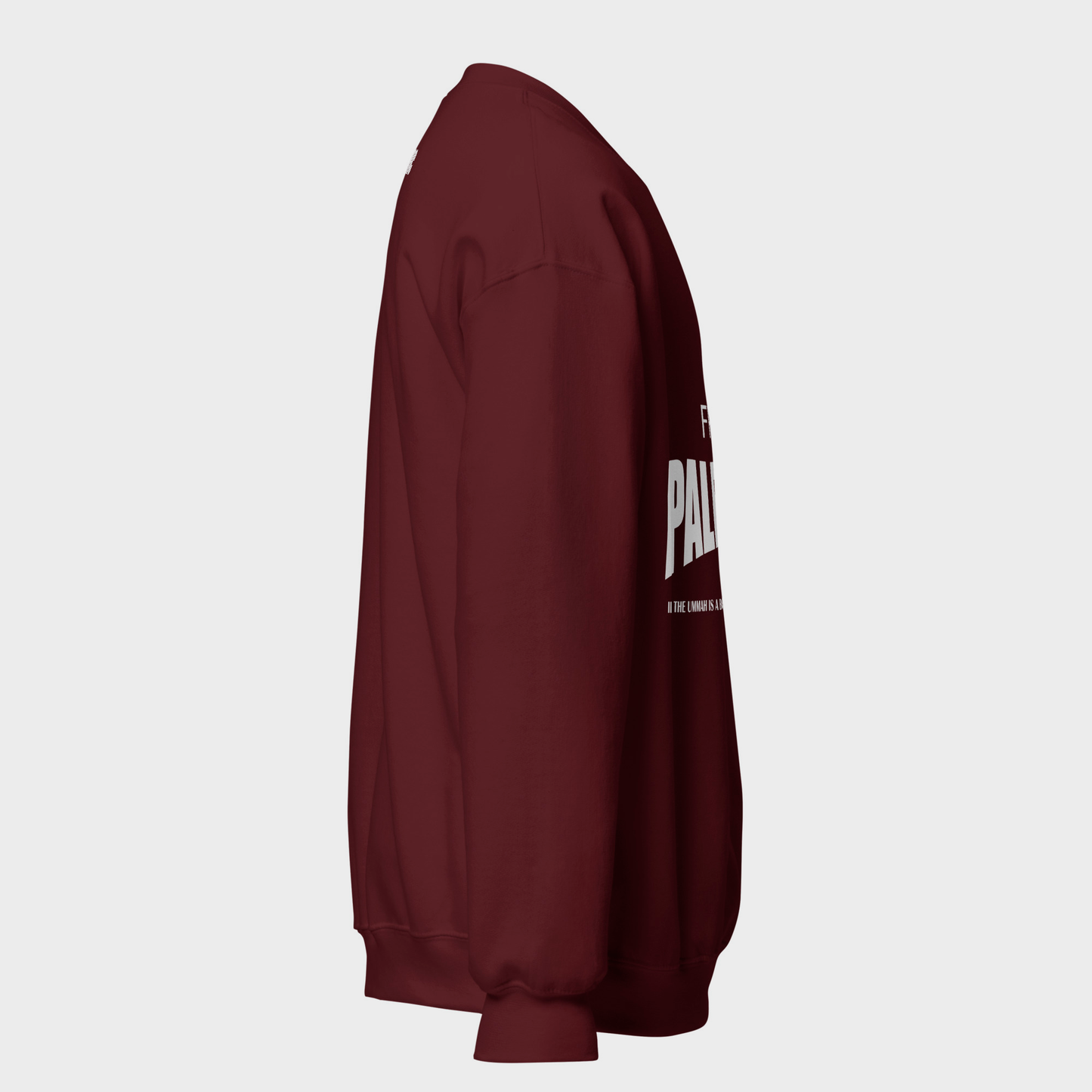 Free Palestine Classic Sweatshirt - Garnet