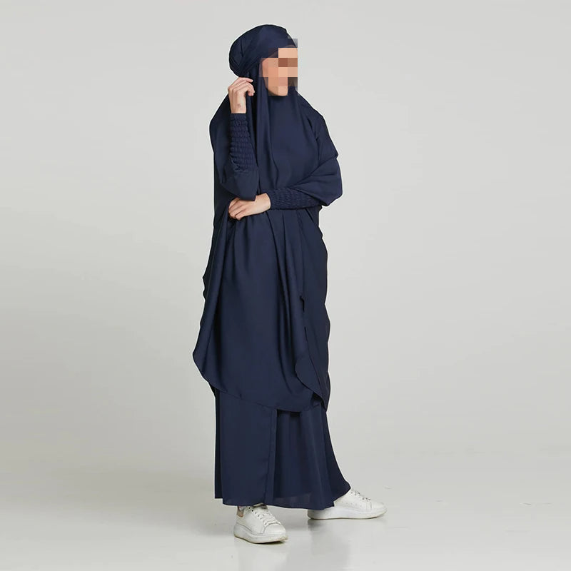 Jilbab 2 pieces - Navy