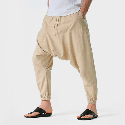 Harem Pants - Beige