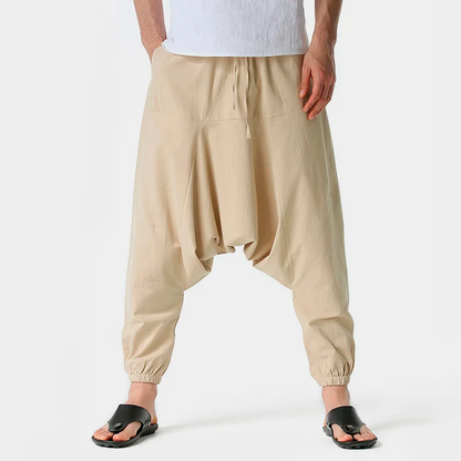 Harem Pants - Beige