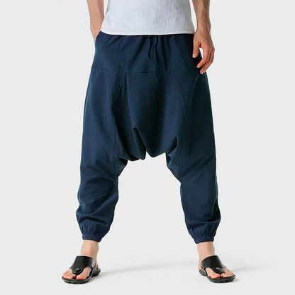 Harem Pants - Navy