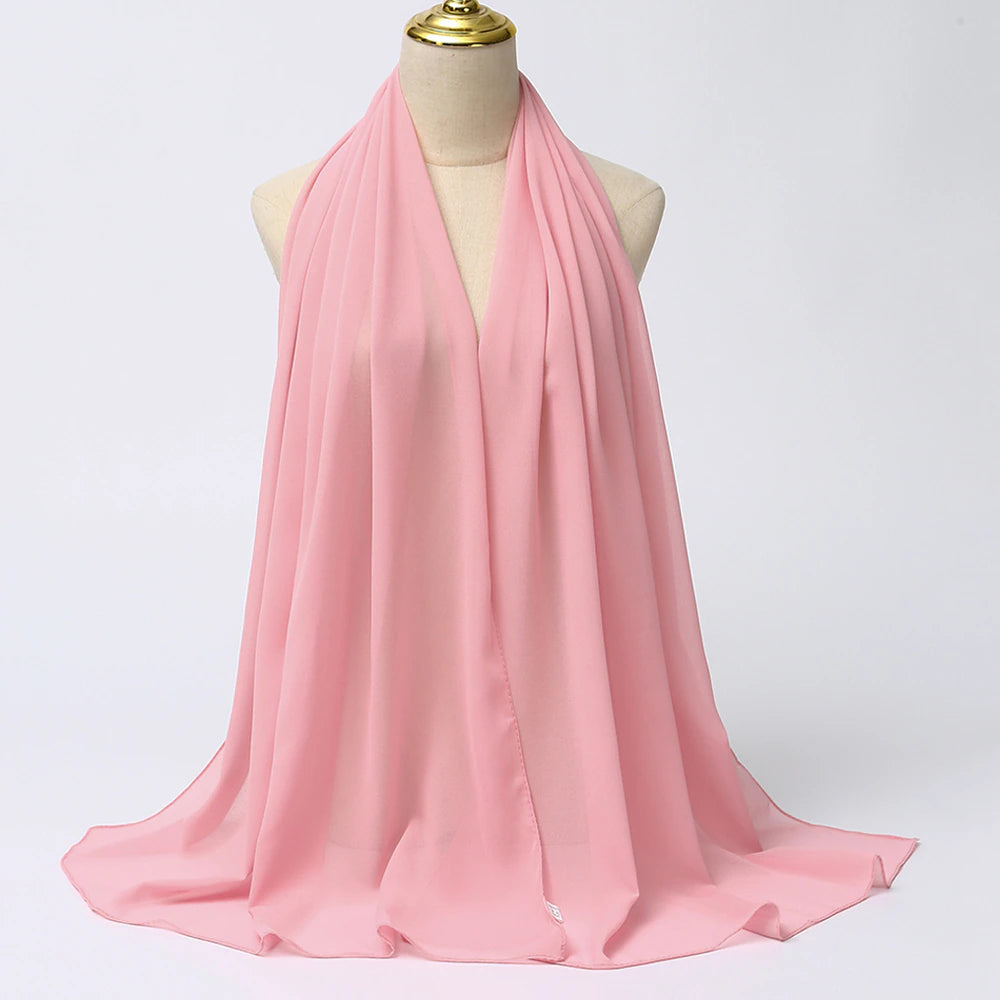 Chiffon-Hijab – Pinke